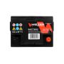 Автомобильный аккумулятор WEZER WEZ62500R 62А/ч-12V ст EN500 европейские обратная 242x175x175